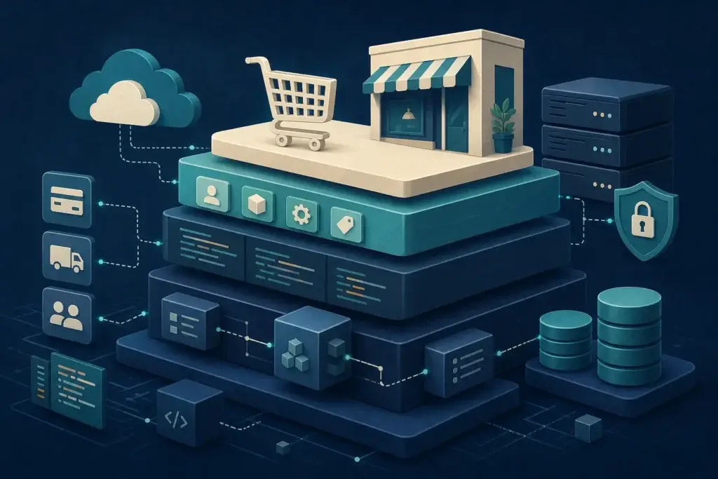 Arquitectura técnica e integraciones de una tienda ecommerce